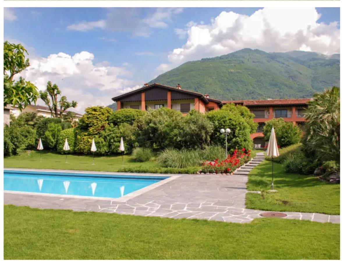 Ferienwohnung Ascona: Residenza Sabrina,App 2.5 Locali E Piscina Exterior foto